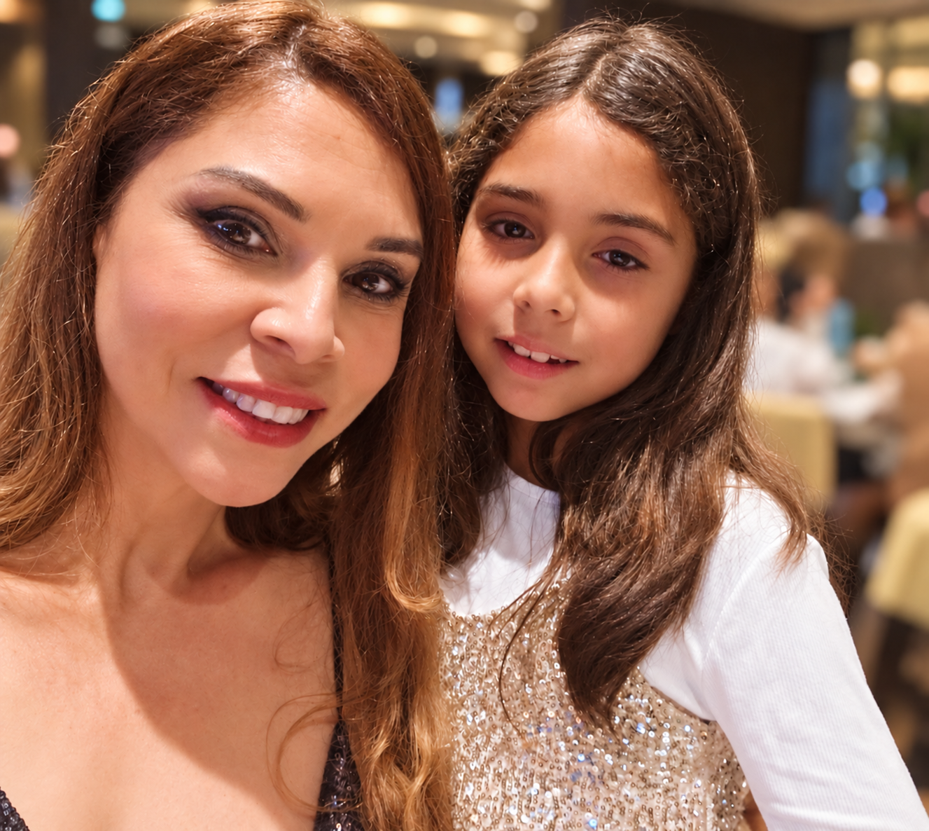 Angie and her daughter Sarah
