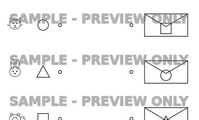 Cropped watermarked preview of Animal Shape Post Office