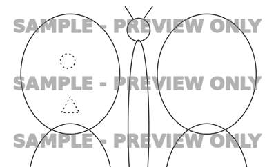 Cropped watermarked preview of Butterfly Wing Designer